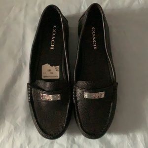 New Coach Loafers Black Size 9.5